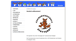 Desktop Screenshot of fuchsrainschule.de