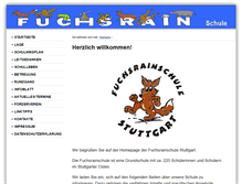 Tablet Screenshot of fuchsrainschule.de